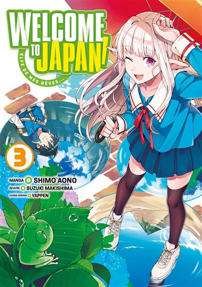 Welcome to Japan! Elfe de mes rêves... - Tome 03 - Shimo Aono - Meian - broché - Manga