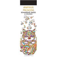 50 Marque-pages Animaux Mignons En Bois - Lot De 50 Pour Enfants Et Adultes - Design Amusant Lapin Chat Panda