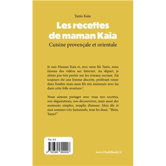 Les recettes de maman Kaia