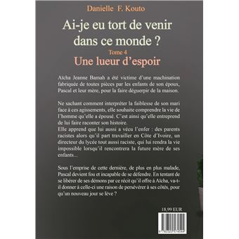 Ai-je eu tort de venir dans ce monde ?