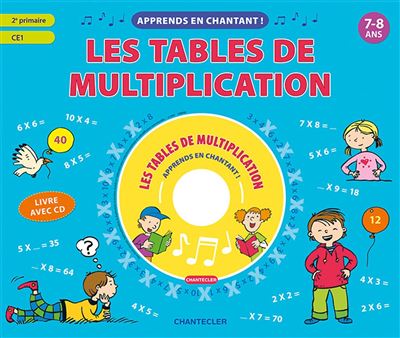 Ressource orthophonie - 7 familles des tables de multiplication