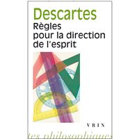 Règles pour la direction de l'esprit