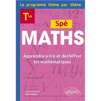 Maths Terminale - Le programme thème par thème