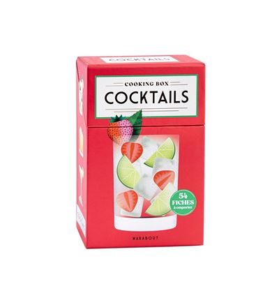 Cooking box - Cocktails 50 fiches - Vikky Turner - Marabout - Boîte ou accessoire - Jeux livres objets - Marabout
