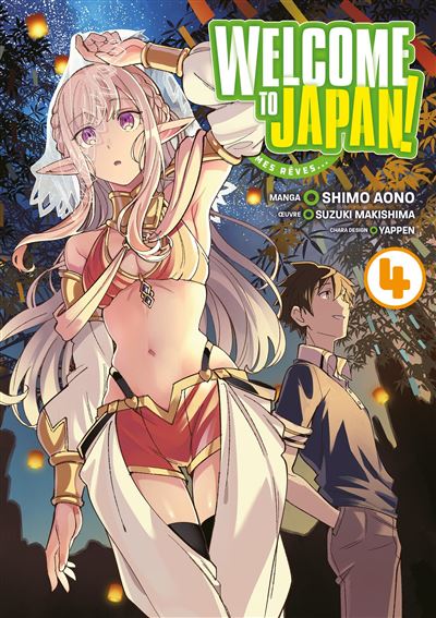 Welcome to Japan! Elfe de mes rêves... - Tome 04 - Shimo Aono - Meian - broché - Manga