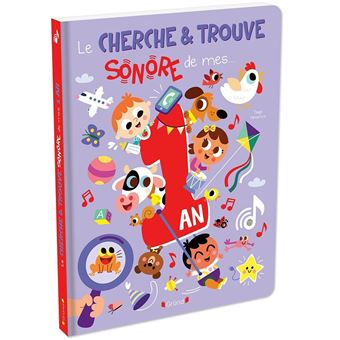 Le cherche et trouve sonore de mes 1 an