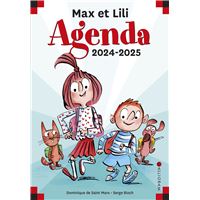 Agenda scolaire Max et Lili 2024-2025