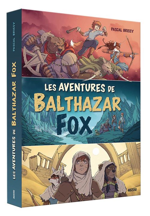 Compilation 1/2/3 les aventures de balthazar fox - Pascal Brissy - broché