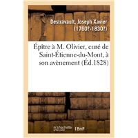 Épître à M. Olivier, curé de Saint-Étienne-du-Mont, à son avènement