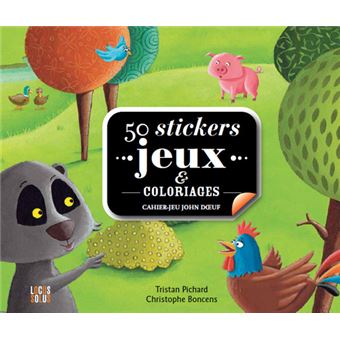 Cahier-Jeu John Doeuf Jeux et coloriages - 1