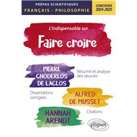 L'indispensable sur faire croire