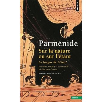 Sur la nature ou sur l'étant. La langue de l'être - 1