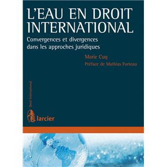 L'eau en droit international - 1