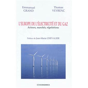 L'europe de l'electricite et du gaz - 1