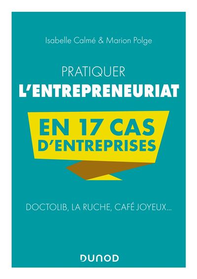 Pratiquer l'entrepreneuriat en 17 cas d'entreprises - Isabelle Calme - broché