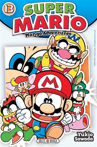 Super Mario Manga Adventures T13 - Yukio Sawada - broché