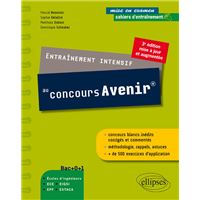 Entraînement intensif au concours Avenir® - 3e édition mise à jour et augmentée