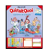 CALENDRIER DE LA FAMILLE MAX ET LILI 2024-2025