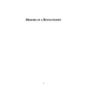 Memoirs of a Revolutionist