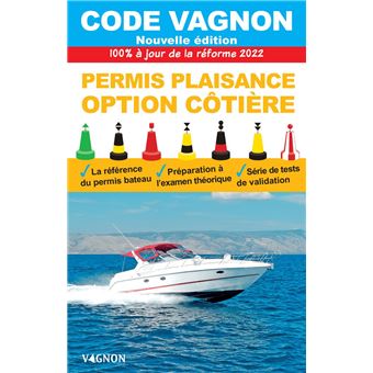 Code Vagnon 2026 - Permis plaisance - Option côtière - 1