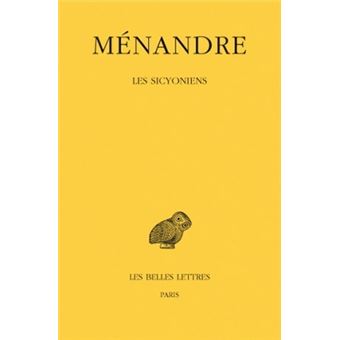 Tome IV :  Les Sicyoniens - 1