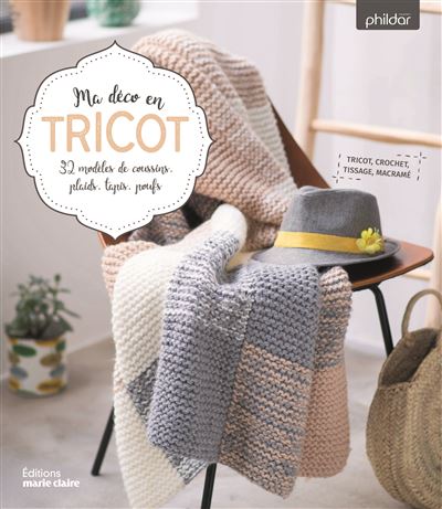 livre 60 idées de déco en crochet et tricot pour la maison - Le Vide Atelier