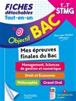 Objectif BAC Fiches Tout-en-un 1re et Term STMG - Mes épreuves finales du Bac