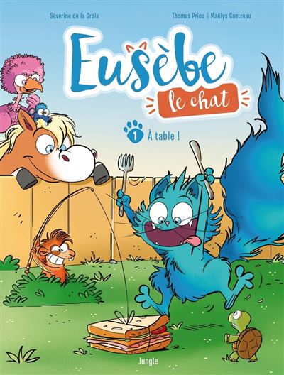 Eusèbe, le chat (De la Croix/Priou) - Tome 01 - À Table ! (2025)