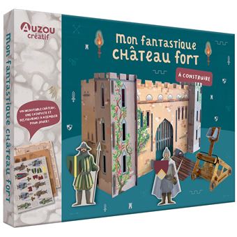 Construire une maquette de château fort avec les enfants