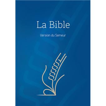 Bible, version Semeur, rigide bleue, tranche blanche - 1