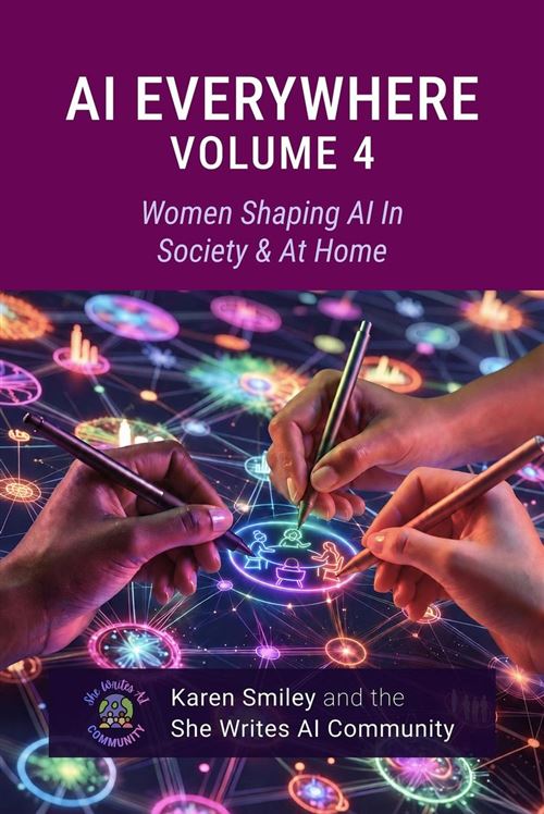 AI Everywhere, Volume 4 Women Shaping AI In Society & At Home -  Karen Smiley - Six Peas Press - ebook (ePub) - Livre