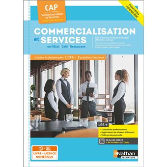 Commercialisation et services CAP CS HCR - 2024 - Pochette - élève - + iManuel - 1