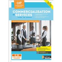 Commercialisation et services CAP CS HCR - 2024 - Pochette - élève - + iManuel