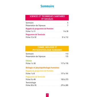 Objectif BAC Fiches Tout-en-un 1re-Term ST2S Mes épreuves finales du Bac