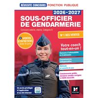 Réussite Concours - Sous-officier de gendarmerie - 2026-2027- Préparation complète