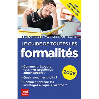 Le guide de toutes les formalités 2026