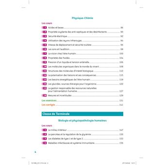 Guide Bac ST2S - Spécialité Chimie, Biologie et Physiopathologies humaines 1re/ Tle - Réflexe - N° 7
