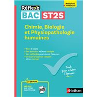Guide Bac ST2S - Spécialité Chimie, Biologie et Physiopathologie humaines 1re/ Tle - Réflexe - N° 7