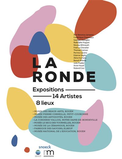 La Ronde, expositions 8 lieux - Joanne Snrech - broché