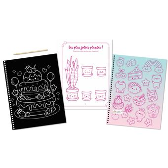 VILLCASE Lot De 4 Petits Autocollants Décoratifs Floraux