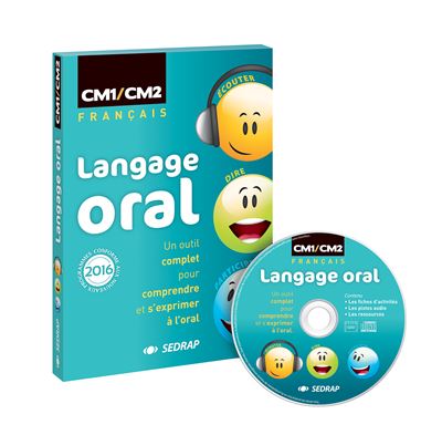 Langage oral - boitier dvd + livret cm1 cm2 -  COLLABORATEUR SEDRAP - Livre CD-ROM
