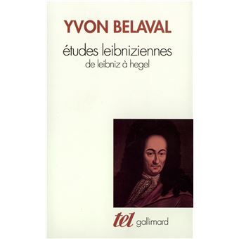 Études leibniziennes - 1
