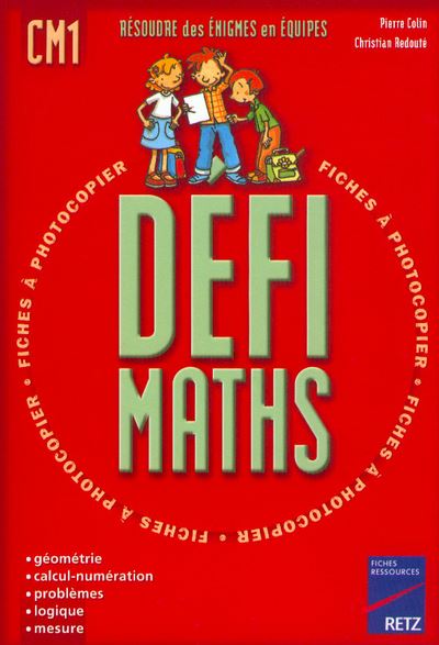 Défi maths CM1 - Pierre Colin - broché