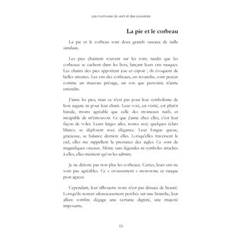 Les murmures du vent et des souvenirs