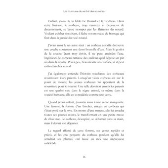 Les murmures du vent et des souvenirs