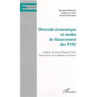 Diversité économique et modes de financement des pme