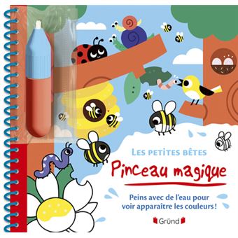Pinceau magique : Timoté : la ferme - Emmanuelle Massonaud, Mélanie Combes  - Grund - Papeterie / Coloriage - Raconte-moi la Terre (Bron) BRON