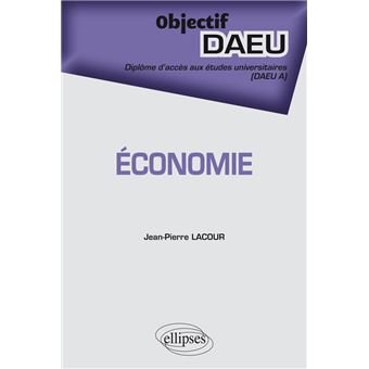 Économie - DAEU A - 1