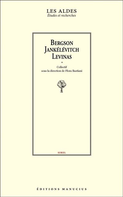 Bergson jankelevitch levinas