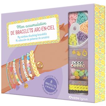 Ma boîte à bijou - Mon accumulation de bracelets arc-en-ciel - 1